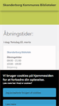 Mobile Screenshot of bibliotek.skanderborg.dk